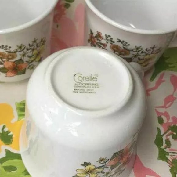 1970's 9 vintage Corelle mugs Indian Summer - Picture 5 of 5